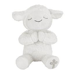 Little Love by Baptism Cordero de Peluche Blanco con Manos O