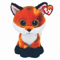 Beanie Boo's Peluche Meadow The Fox, 15 cm, Tricolor, TY36