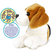 Burkham The Beagle Peluche de peluche de 14 pulgadas por T