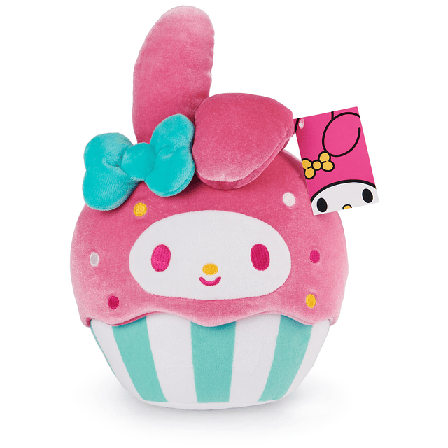 Sanrio Hello Kitty and Friends My Melody Cupcake Plush, anim