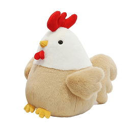 Juguete de peluche de pollo, juguete de peluche regalo de cu