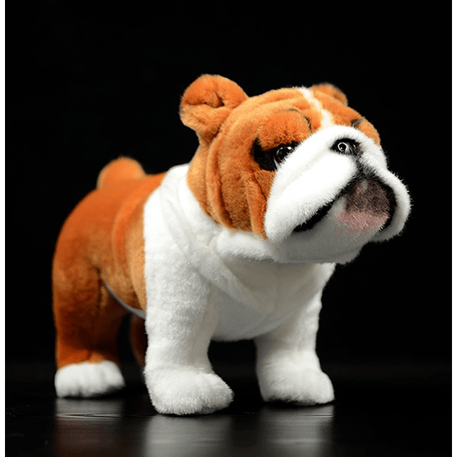 Juguete de peluche Bulldog de simulación – Realista de 12.0