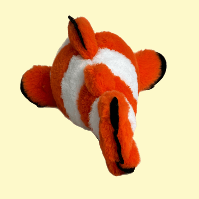 Peluches Ecológicos 100% Reciclados (Pez Payaso)