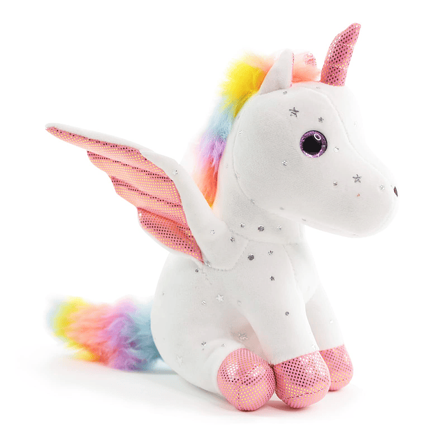 Animal de peluche de unicornio de 8 pulgadas, lindo regalo d