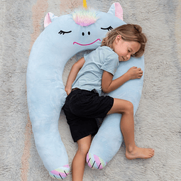 KRITTERS Almohada corporal de 41 pulgadas para niños, 6 div