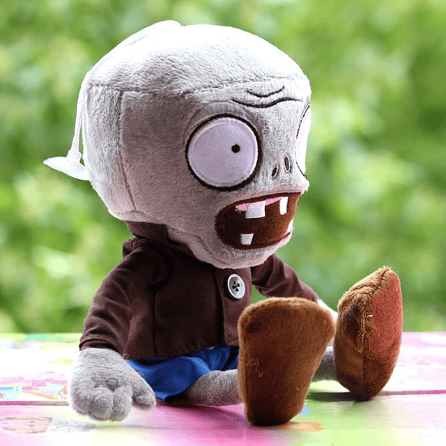 12 pulgadasPVZ Plush Zombies Brown Coat Toys Normal Zombies