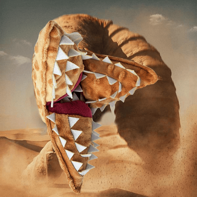 Sandworm Plush Toys Monstruo Sandworm de 17 pulgadas, juguet