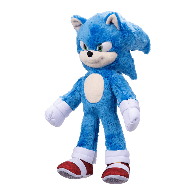 , Peluche Sonic Movie de 13 pulgadas, 5,6 x 5,4 x 14 pulgada