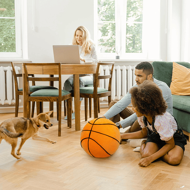 Peluche de baloncesto, almohadas de peluche suaves de 11.8 p