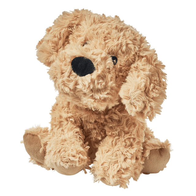 Warmies Golden Dog Peluche de peluche para mascotas con pes