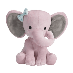 Twinkle Toes Peluche de elefante rosa, color avellana, 1 uni