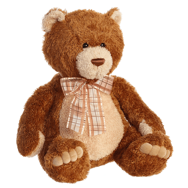 Animal de peluche Snuggly Bear Brown Sugar Compañero reconf