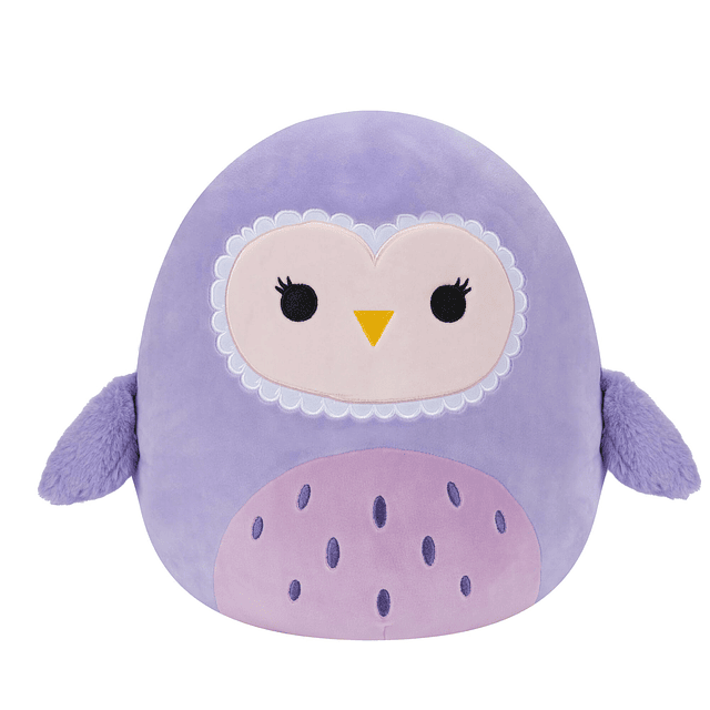 Búho común morado Scarlito original de 14 pulgadas Peluche