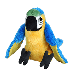 Wild Republic 12292 Peluche de loro guacamayo, peluche, jugu