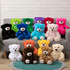 Oso de peluche súper color, animales de peluche, oso de pelu