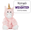 Warm Pals Unicornio rosa princesa 1.5 libras Acogedores j