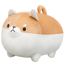 Almohada de peluche Shiba Inu de peluche, lindo perro Corgi,