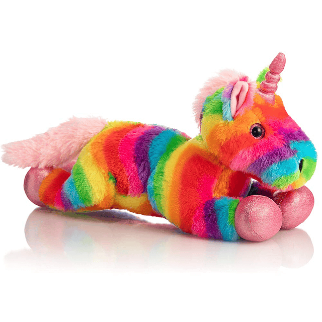 Unicornio de peluche, animales de peluche, unicornio arcoíri