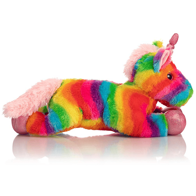 Unicornio de peluche, animales de peluche, unicornio arcoíri