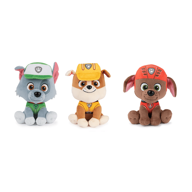 Paquete de 7 personajes de peluche de 6 pulgadas de Paw Patr