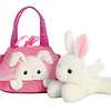 Fashion Fancy Pals PeekABoo Bunny Peluche Compañeros en mov