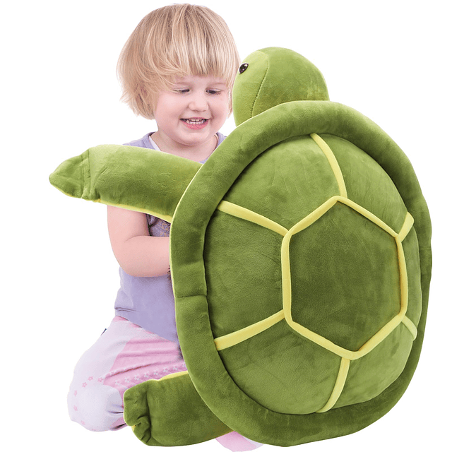 Tortuga marina gigante de peluche, tortuga marina de felpa s