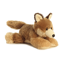 Adorable animal de peluche Mini Flopsie Clever Coyote Facil