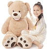 Oso de peluche gigante de 39 pulgadas, oso de peluche grande