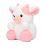 Juguete de peluche de vaca, juguete de vaca de almohada de f