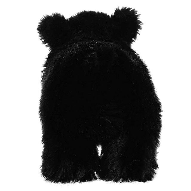 Adorable animal de peluche Miyoni Tots Black Bear Cub Detal