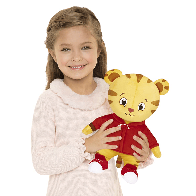 Peluche del décimo aniversario de Daniel Tiger de Cuddle Up,