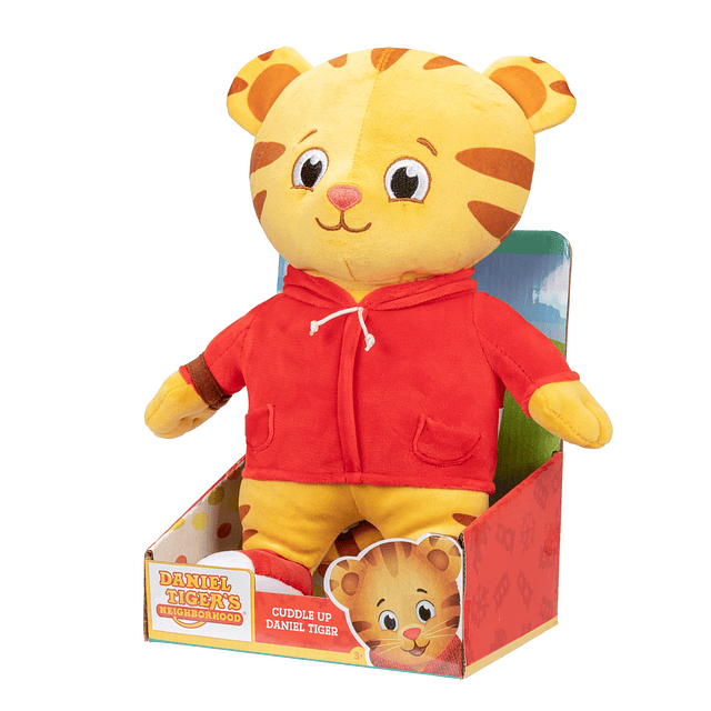 Peluche del décimo aniversario de Daniel Tiger de Cuddle Up,