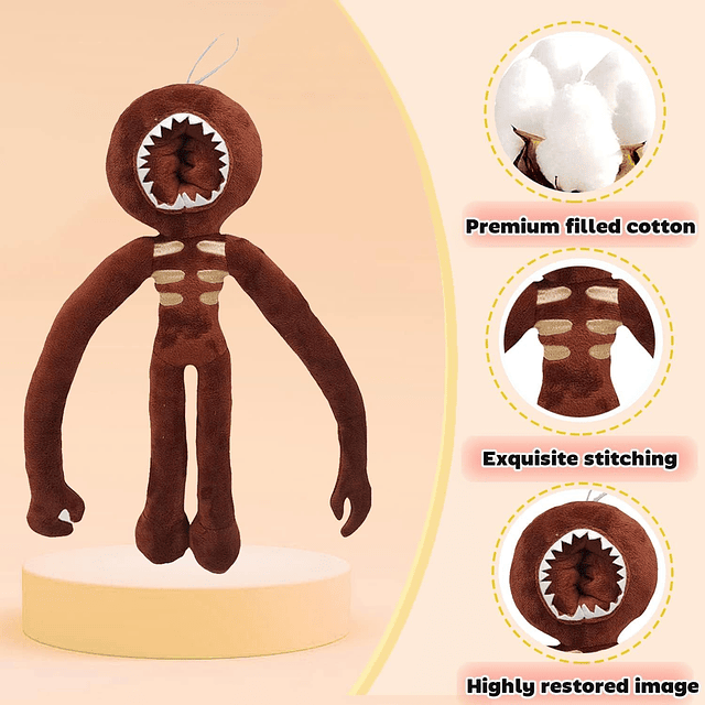 Figura de puertas Juguete de peluche de arcoíris Amigos Pelu