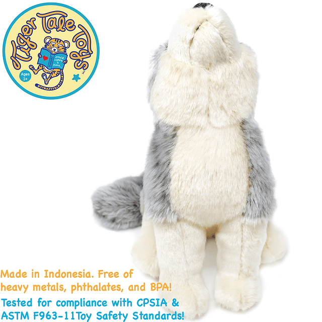 Wolcott El Lobo | Peluche de peluche de 11 pulgadas | por Ti