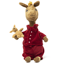 Llama Llama Pijama Rojo Animal de Peluche Grande, 13 pulgada