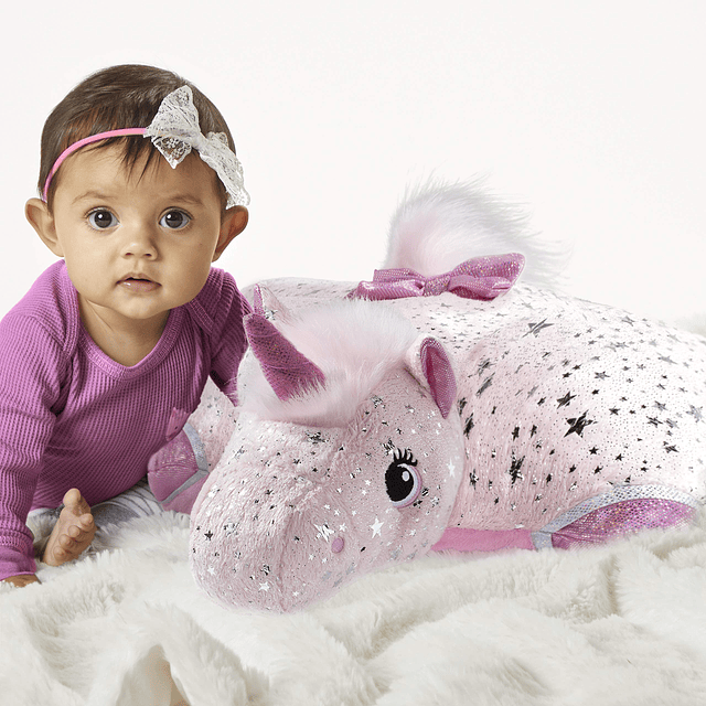 Peluche de unicornio rosa brillante de Originals