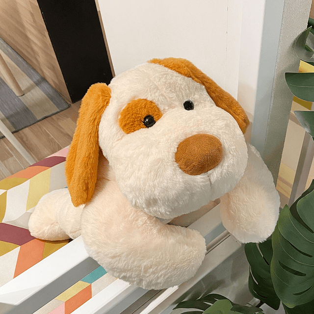 Animales de peluche con peso, perro para adultos, juguetes p