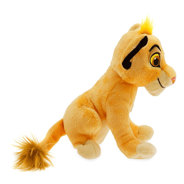 Peluche de Simba, El Rey León, mini puf, 7 pulgadas, hecho c