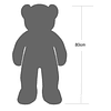 Oso de Peluche Grande Oso de Peluche Gigante de 31,5 Pulgada