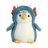 Juguetón animal de peluche con pompón, pingüino, dragón, com