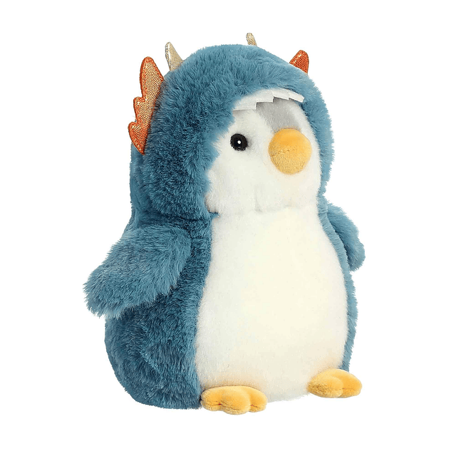 Juguetón animal de peluche con pompón, pingüino, dragón, com