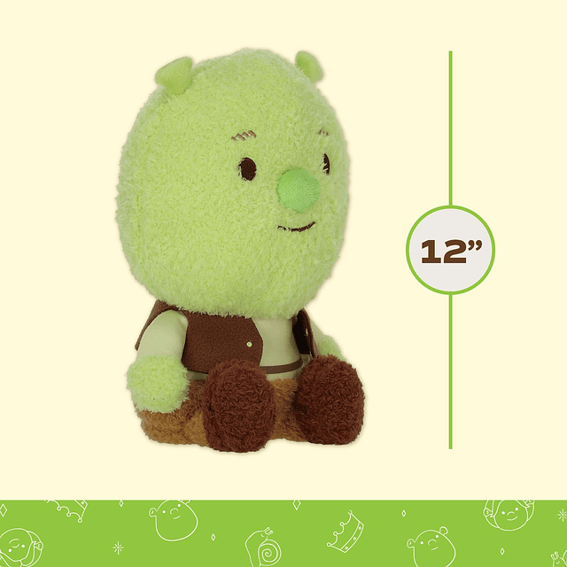 Peluche Shrek Cuteeze – Peluche extra suave de 12.0 in – Son