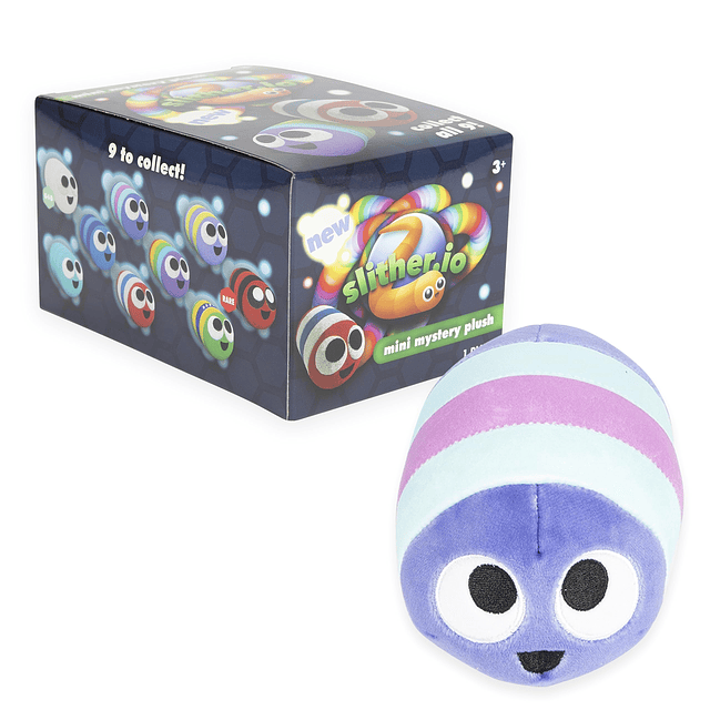 Mini peluche misterioso Slither.io, mini peluche coleccionab