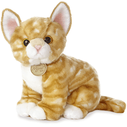 Adorable gatito de peluche Miyoni Tots Orange Tabby – Detall