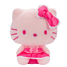 Peluche monocromo rosa de 12 pulgadas