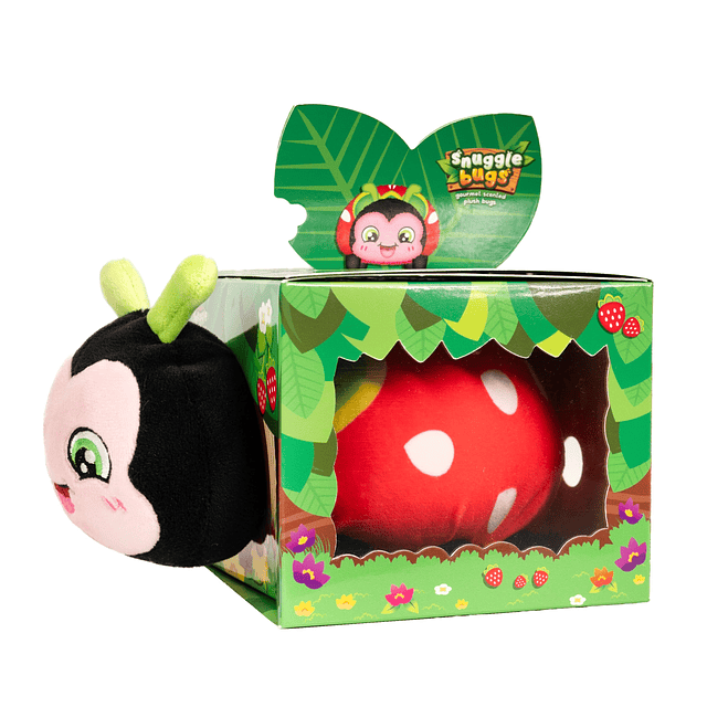 Snuggle Bugs (Ladybug) Peluche con aroma a fresa Regalos pa