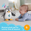 Bebé Tummy Time Toy Flap & Wobble Penguin, Peluche con músic