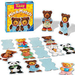 Teddy Mix & Match Juego interactivo para niños | Juego rápi