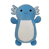 Original HugMees Axolotl degradado azul de 14 pulgadas Pelu