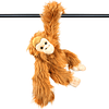 Ornaldo The Orangutan Monkey Chimpancé de peluche de 19 pul